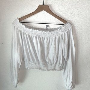 Off The Shoulder Long Sleeve